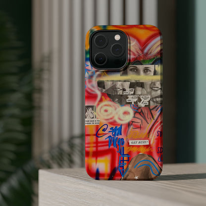 MagSafe Limited Edition "Get Busy" Airbrush iPhone Hülle