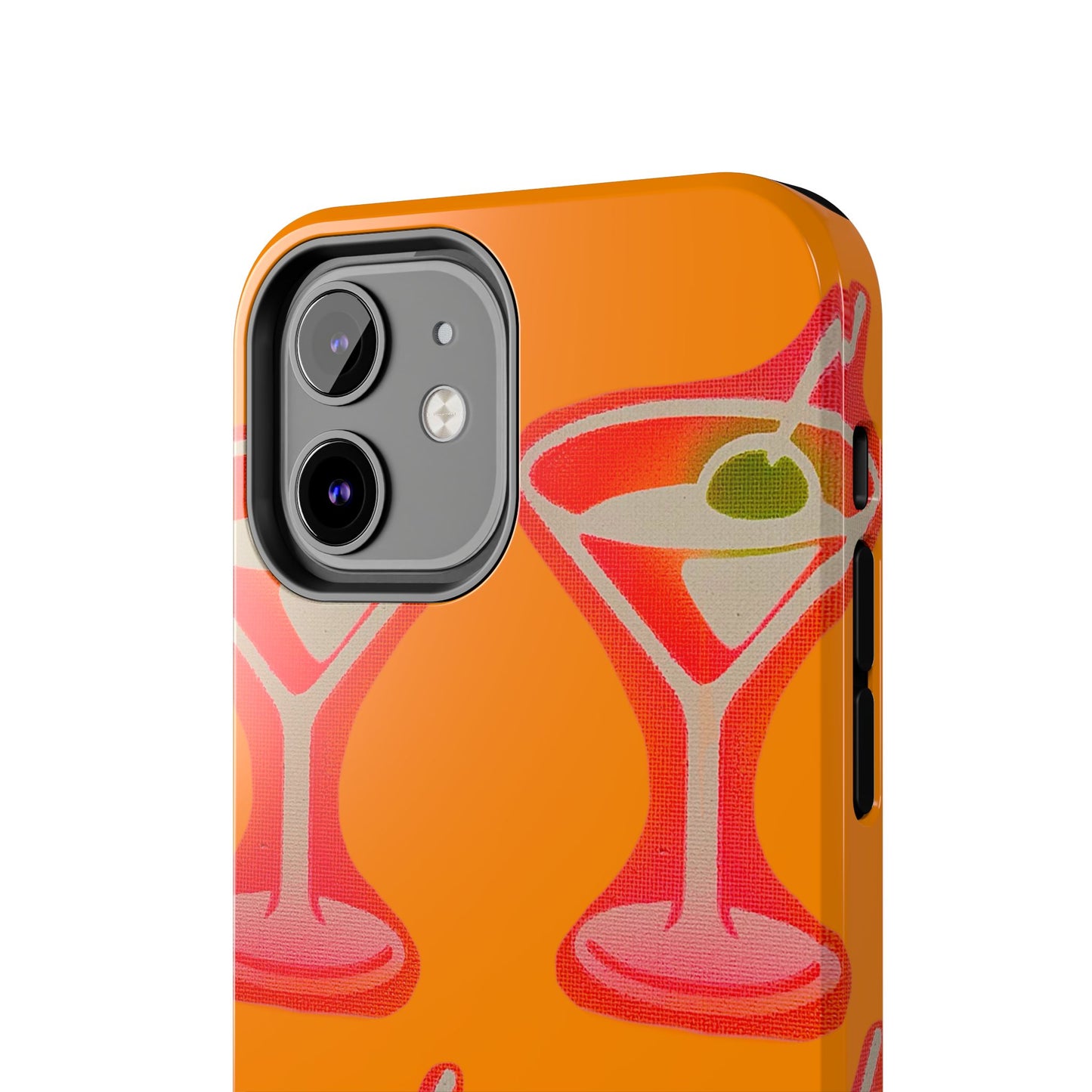 "shaken, not stirred” airbrush iPhone case