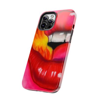 "flaming lips pt. 2" airbrush iPhone case