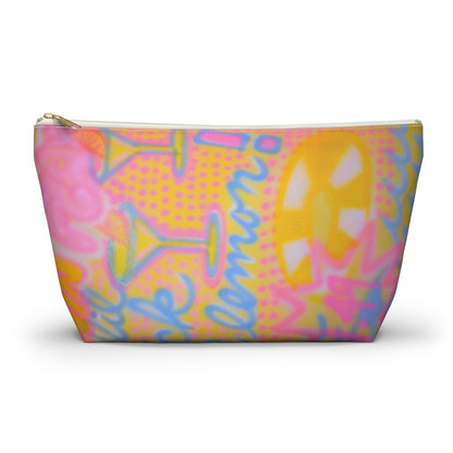 "lemontini" airbrush makeup pouch