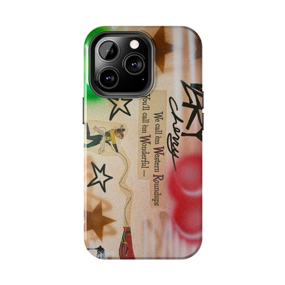 "very cherry" airbrush iPhone case