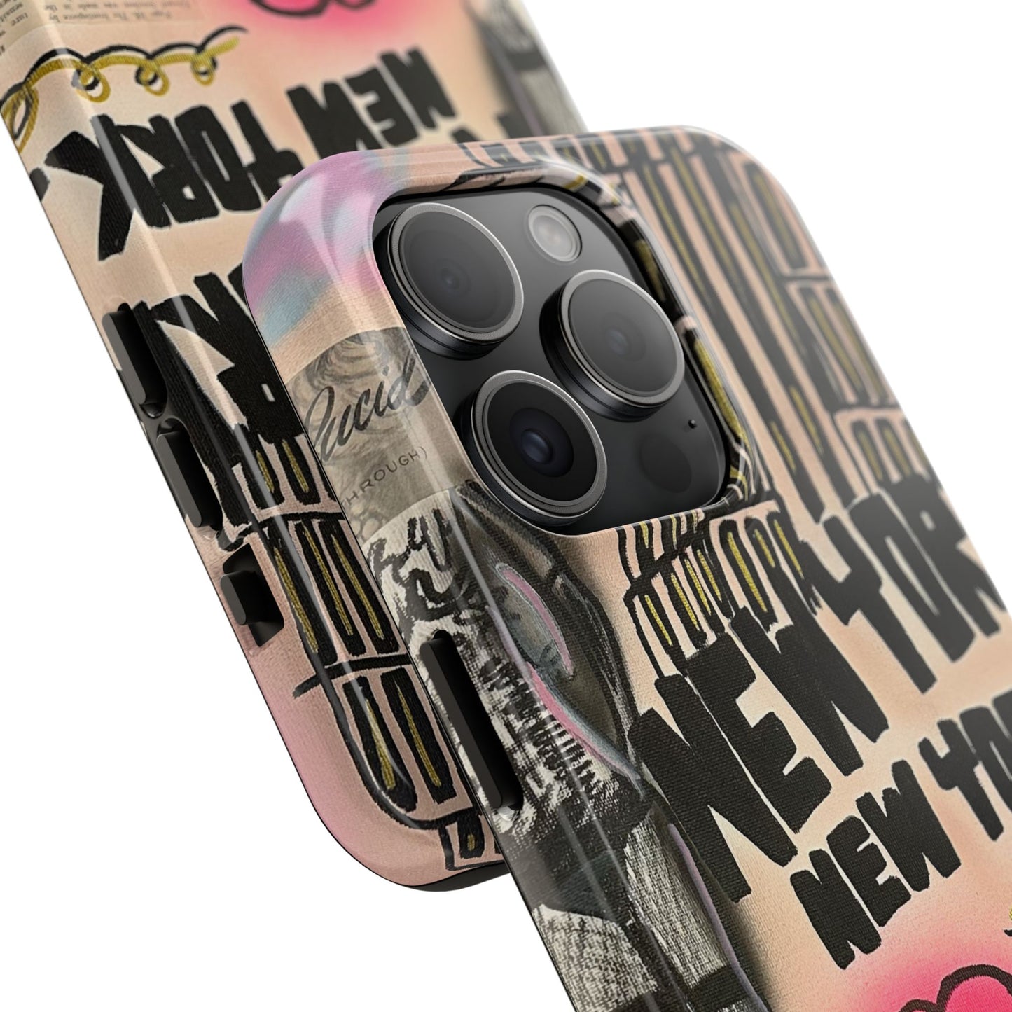 "new york, new york!" airbrush iPhone case