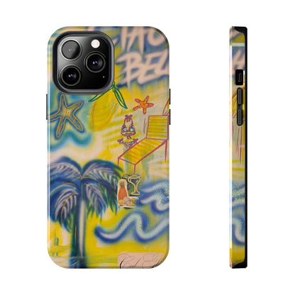 "ciao bella" airbrush iPhone case
