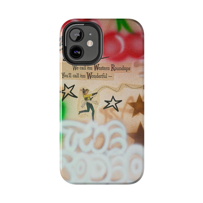 "the rodeo" airbrush iPhone case