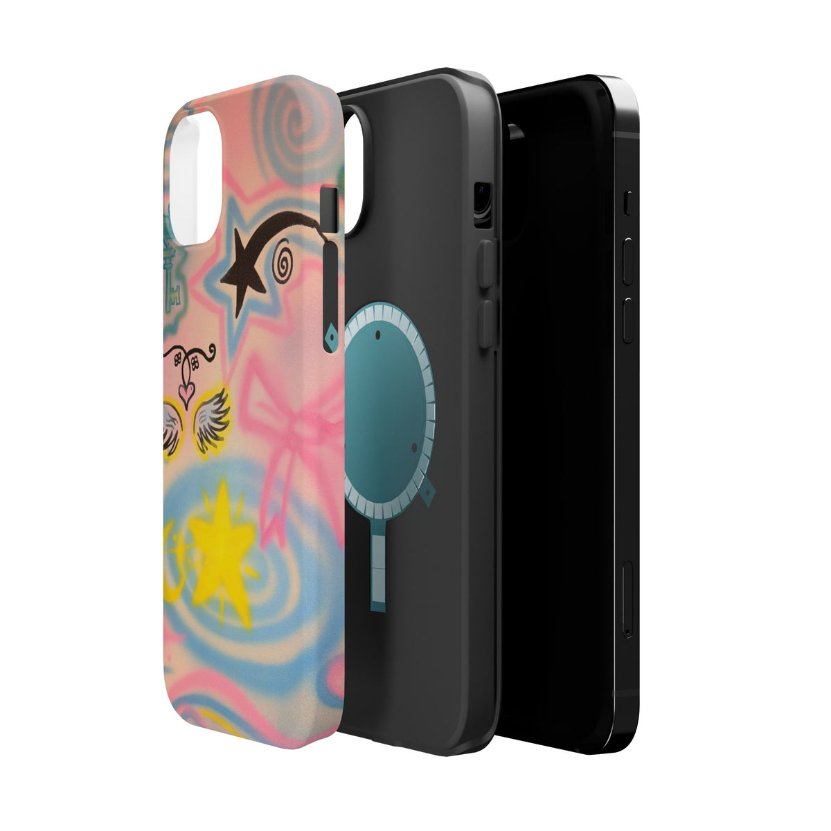 MagSafe "star energy" airbrush iPhone case