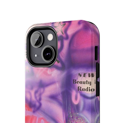 "mic check" airbrush iPhone case