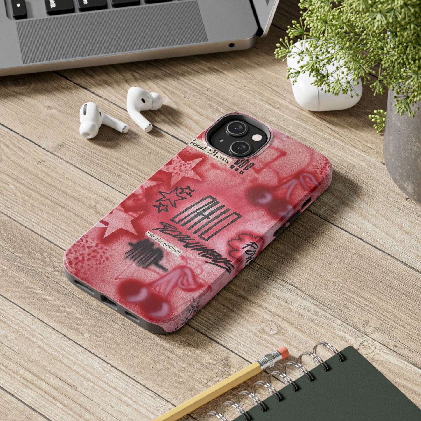 "columbus, ohio" airbrush iPhone case