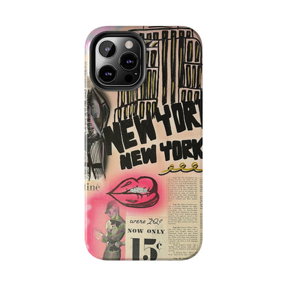 "new york, new york!" airbrush iPhone case