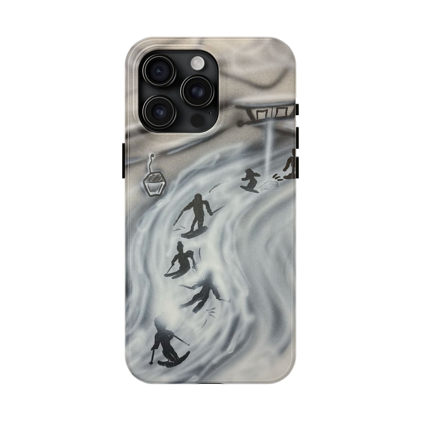 "arctic avalanche" airbrush iPhone case