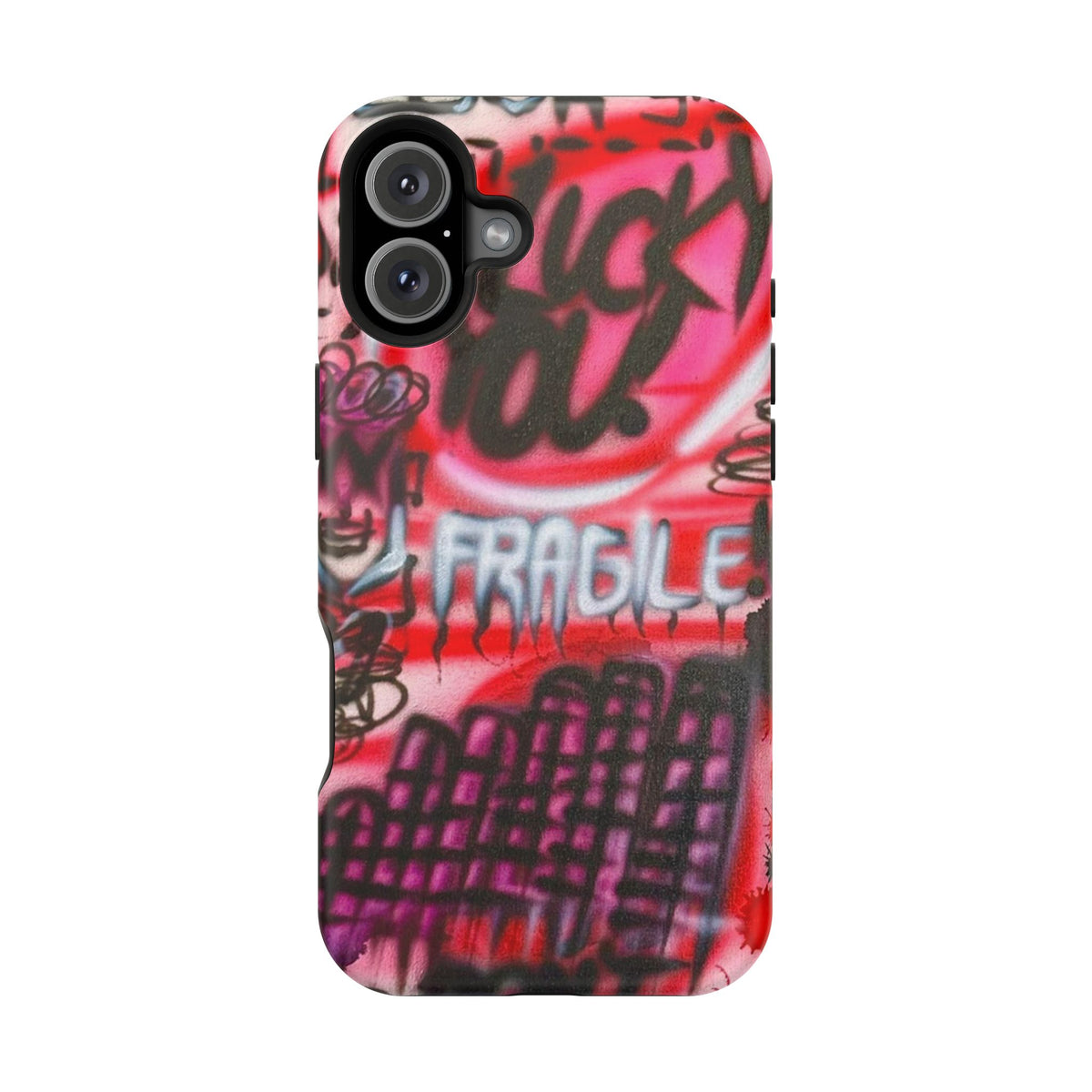 MagSafe "lucky you!" airbrush iPhone case