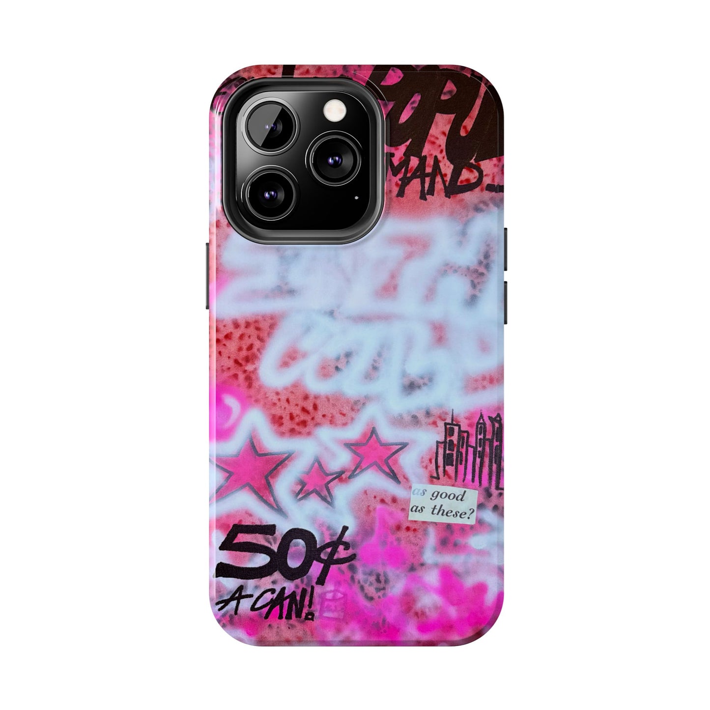 "in the wild" airbrush iPhone case