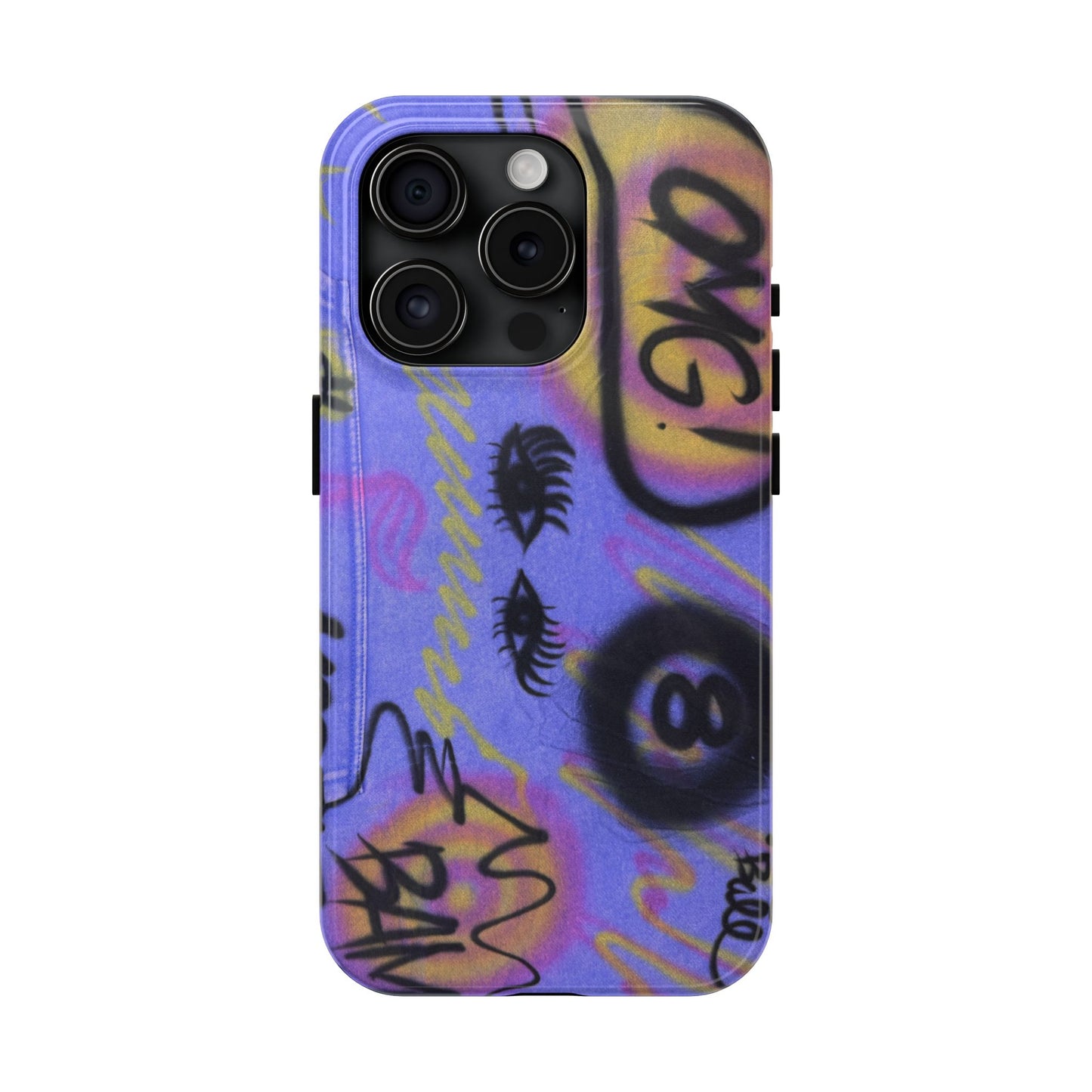 "eye$ on lies" airbrush iPhone case