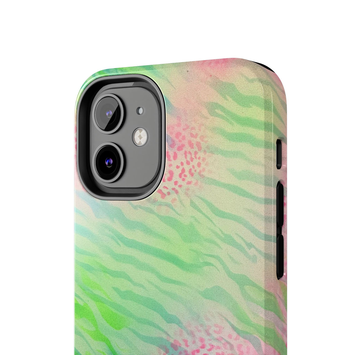 "teal cheetah" airbrush iPhone case
