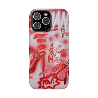 "indiana university" airbrush iPhone case