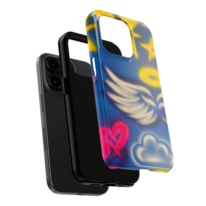 "celestial halo" airbrush iPhone case