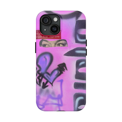 "Lila Prinzessin" Airbrush iPhone Hülle
