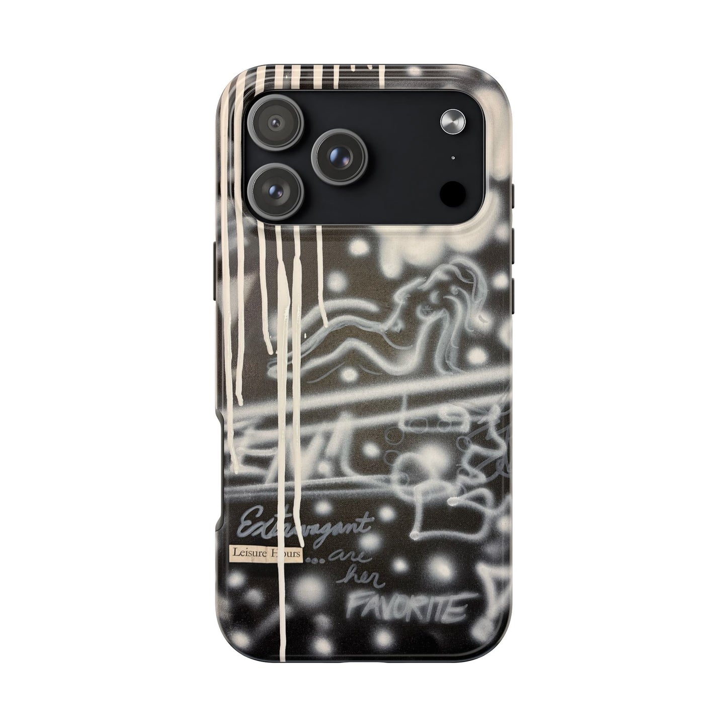 "extravagant leisure" airbrush iPhone case