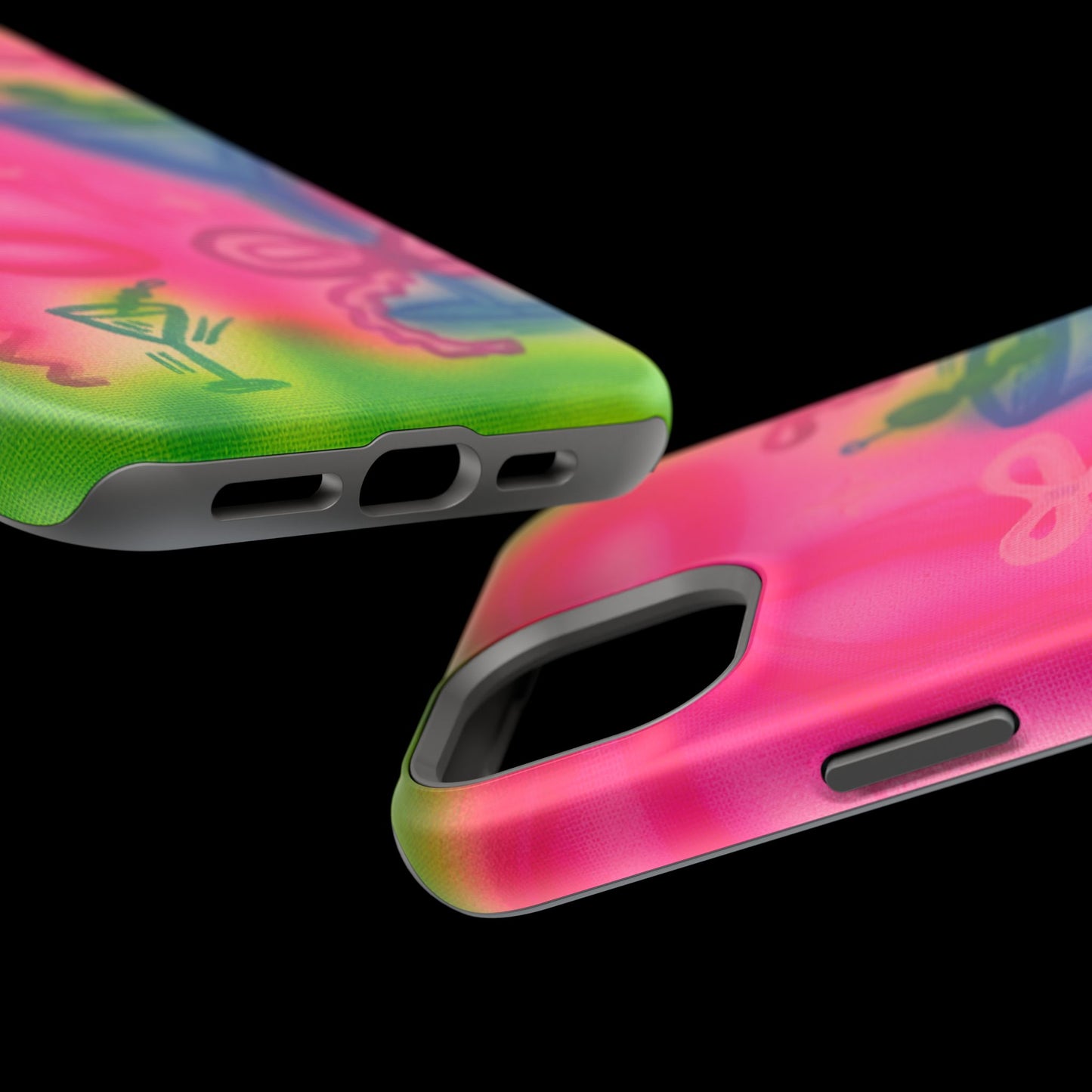 MagSafe „Bow Martini“ Airbrush-iPhone-Hülle