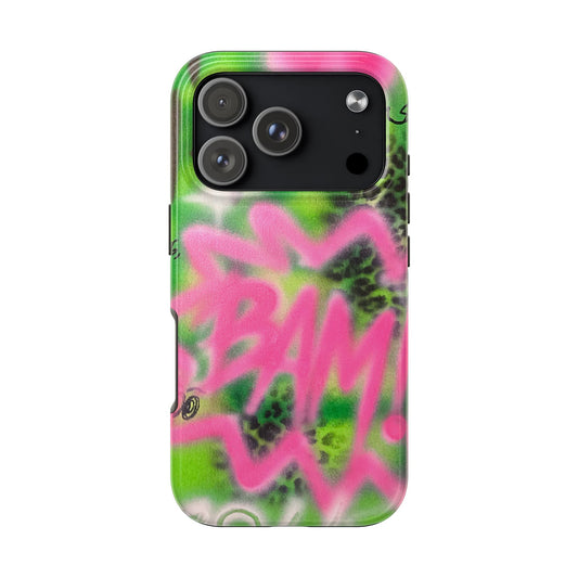 "BAM! pt. 2" airbrush iPhone case