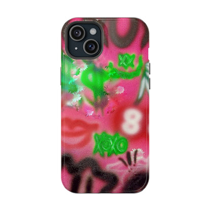 MagSafe "electr!c dreamz" Airbrush iPhone Hülle