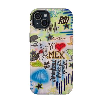 MagSafe "salted lime" airbrush iPhone case