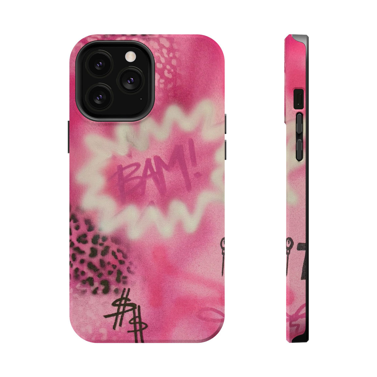 MagSafe "BAM!" airbrush iPhone case