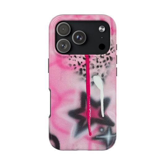 "pink cheetah" airbrush iPhone case