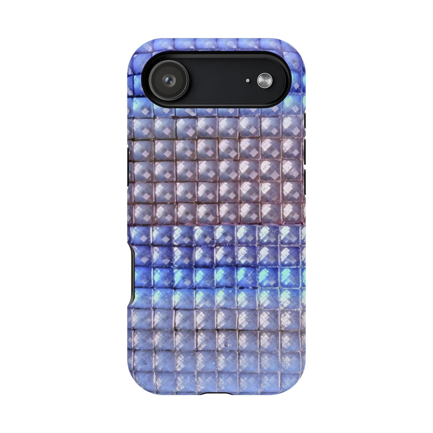 MagSafe "blue studs" airbrush iPhone case