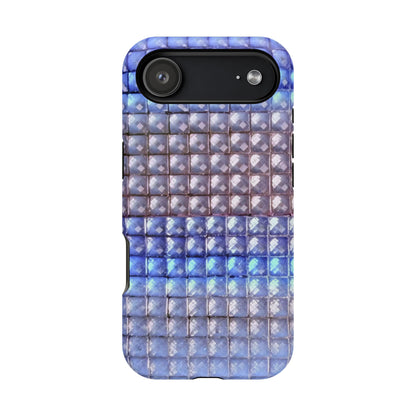 MagSafe "blue studs" airbrush iPhone case