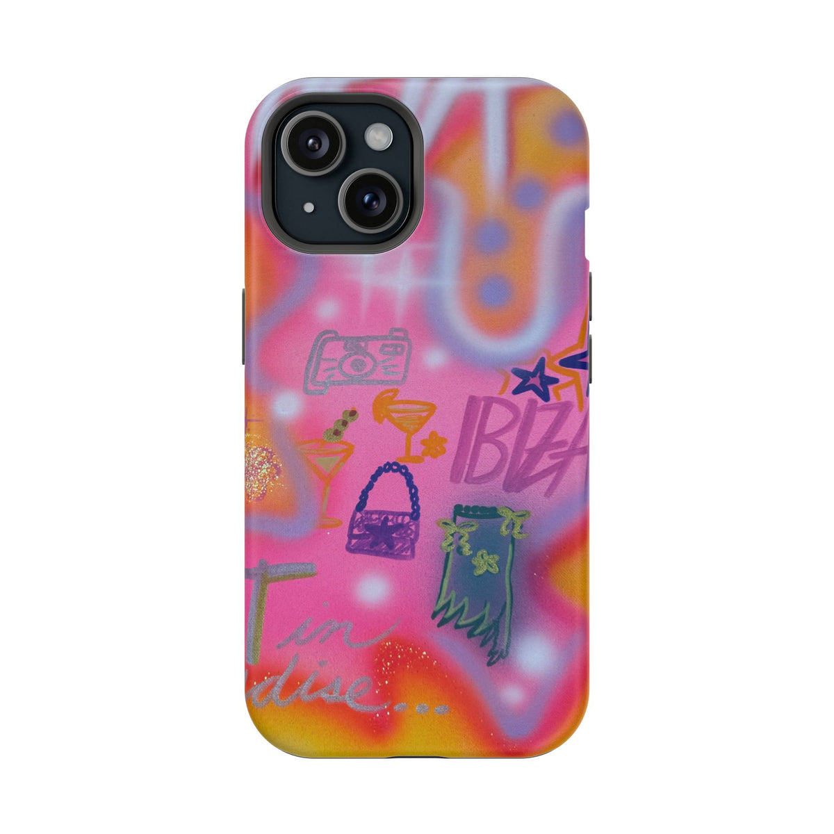 MagSafe „Ibiza“ Airbrush iPhone-Hülle