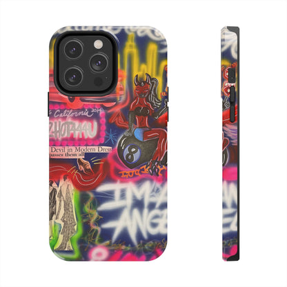 "im an angel" airbrush iPhone case