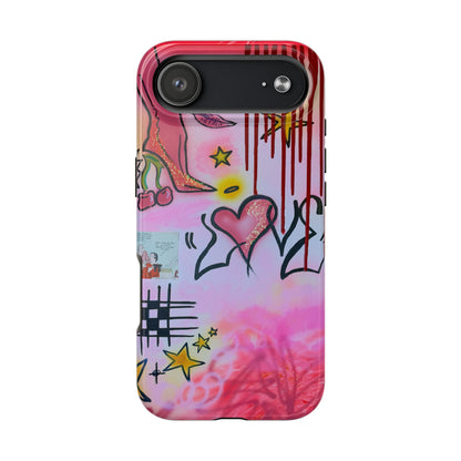 "cherry luvr" airbrush iPhone case
