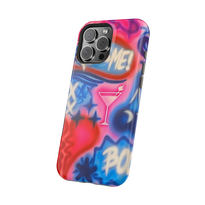 MagSafe "kiss me pt. 2" Airbrush iPhone Hülle