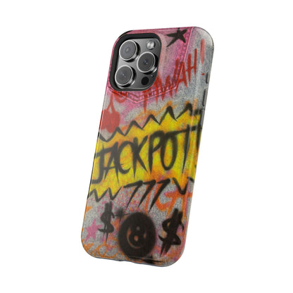 MagSafe "JACKPOT!" airbrush iPhone case