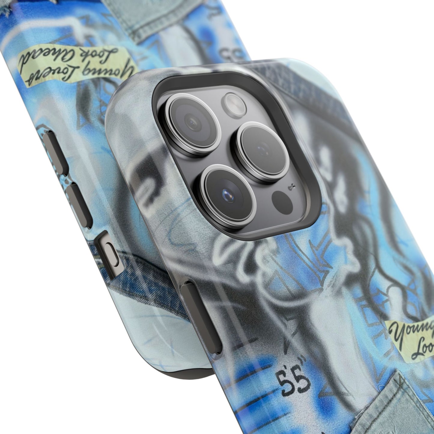 MagSafe "young lovers" airbrush iPhone case