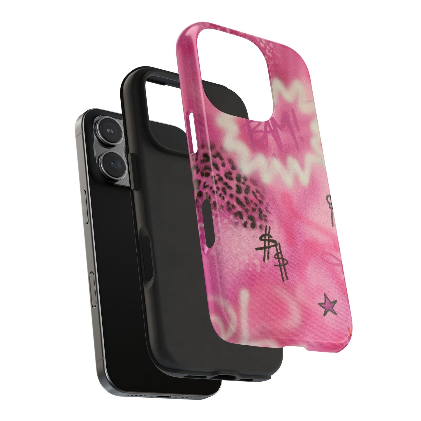 "BAM!" airbrush iPhone case