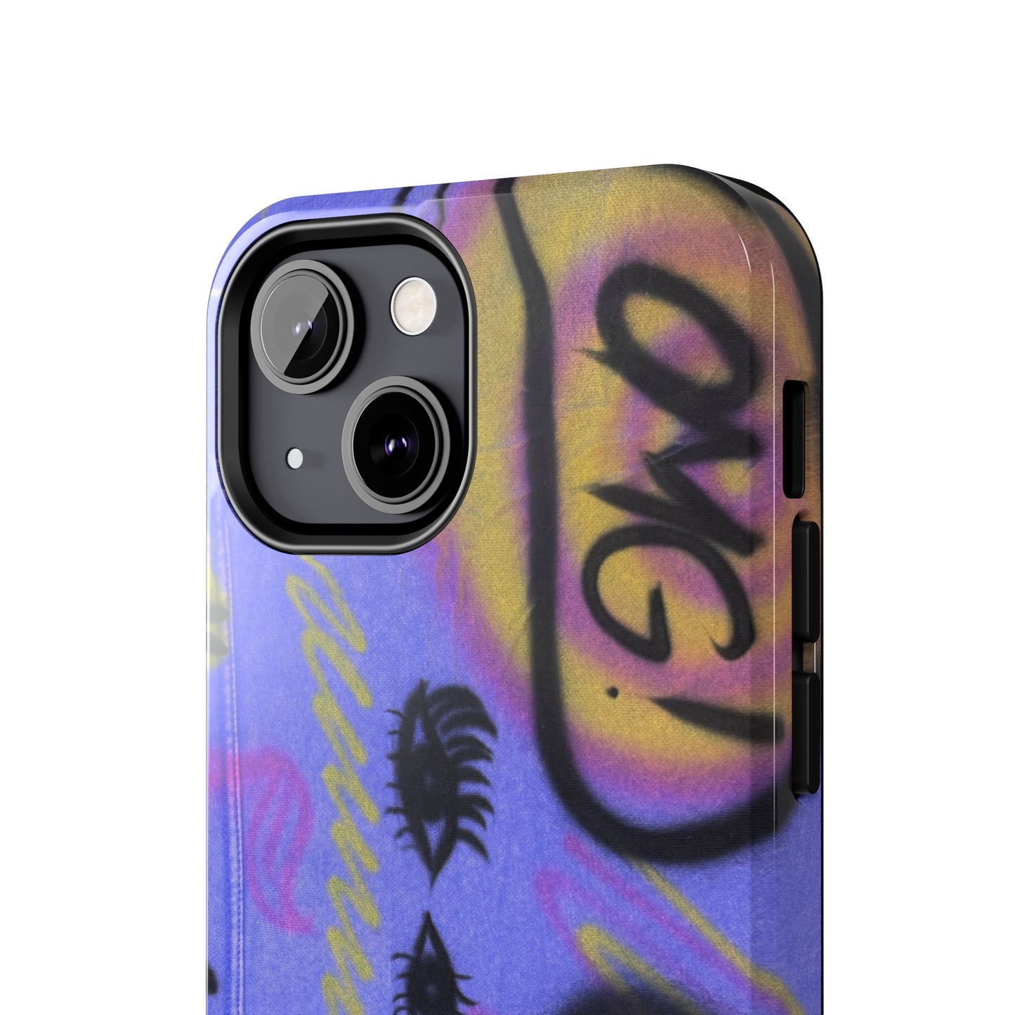 "eye$ on lies" airbrush iPhone case