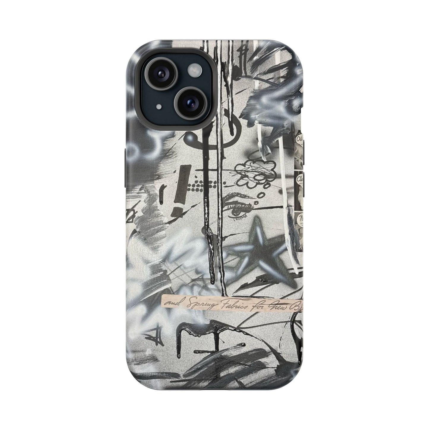 MagSafe "monochrome mood" airbrush iPhone case