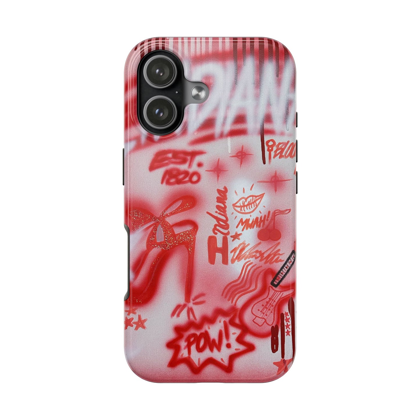 "indiana university" airbrush iPhone case