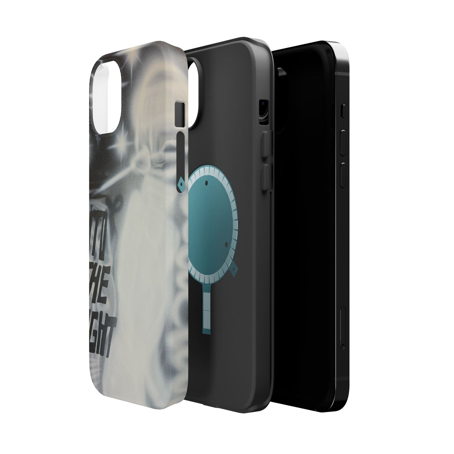 MagSafe "into the night" airbrush iPhone case