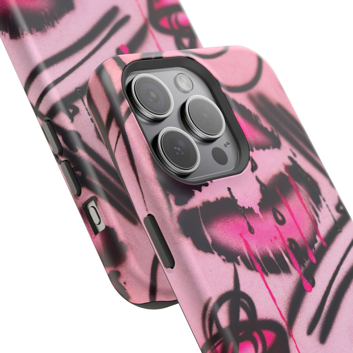 MagSafe "glossy pout" airbrush iPhone case