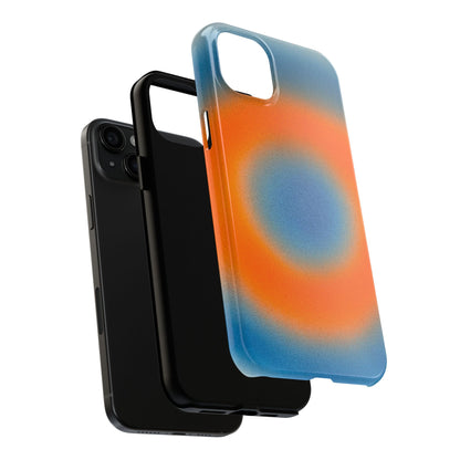 "citrus sky" aura airbrush iPhone case