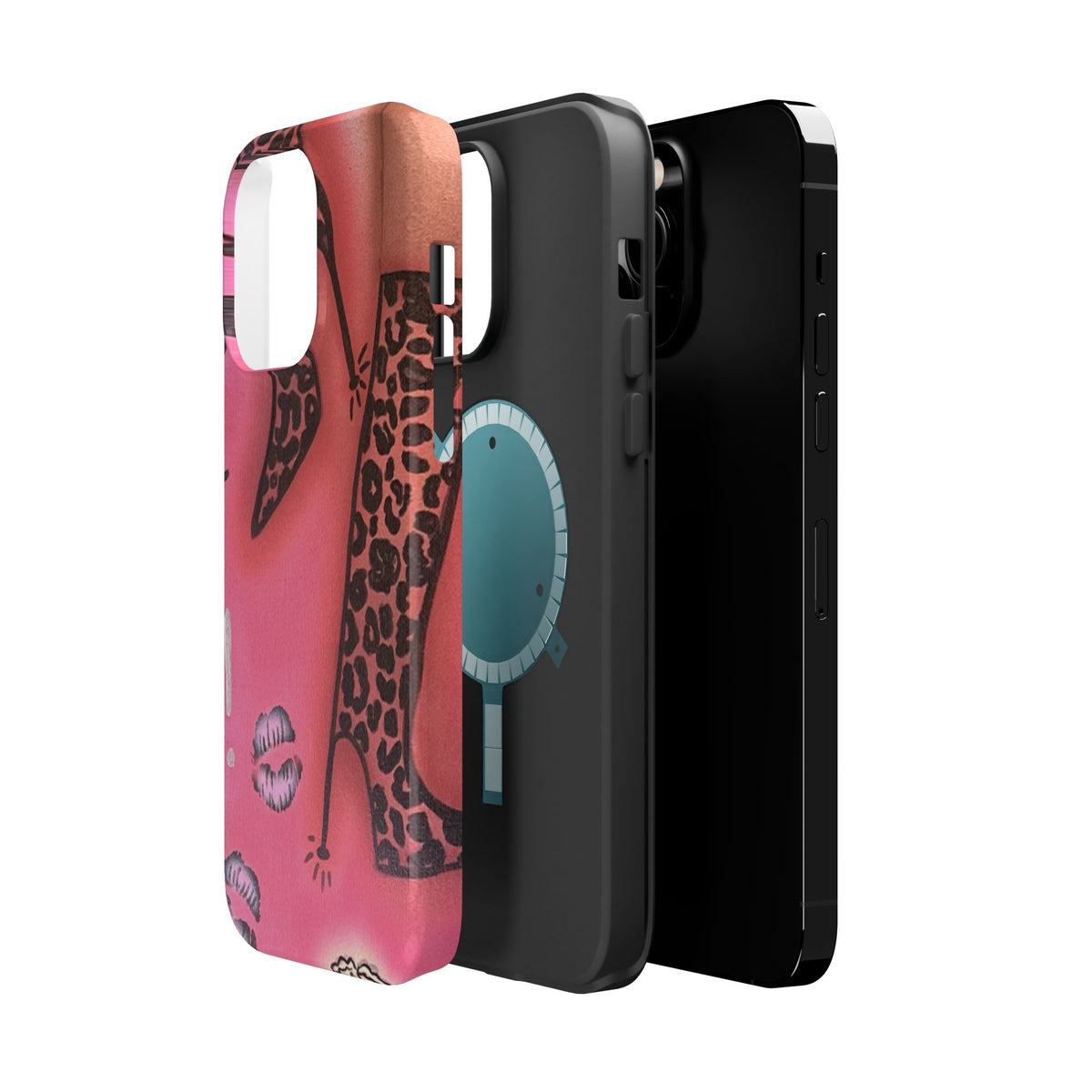 MagSafe „Cheetah Boots“ Airbrush iPhone-Hülle