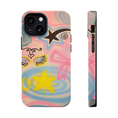 MagSafe "star energy" airbrush iPhone case