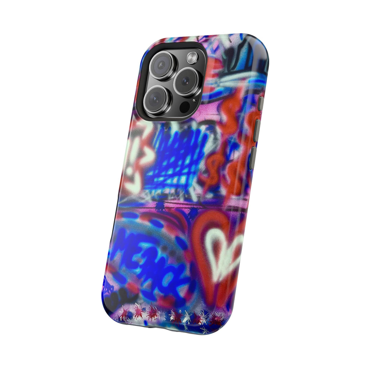 MagSafe-Airbrush-iPhone-Hülle "Money Wins"