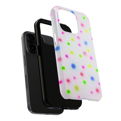 "birthday cake polka dot" airbrush iPhone case