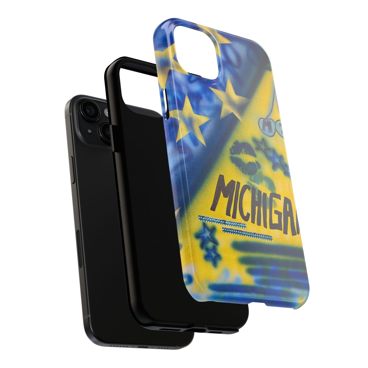 "ann arbor, michigan" airbrush iPhone case