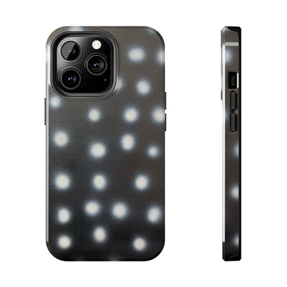 "coconut noir polka dot" airbrush iPhone case
