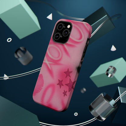 MagSafe "perfectly pink" airbrush iPhone case