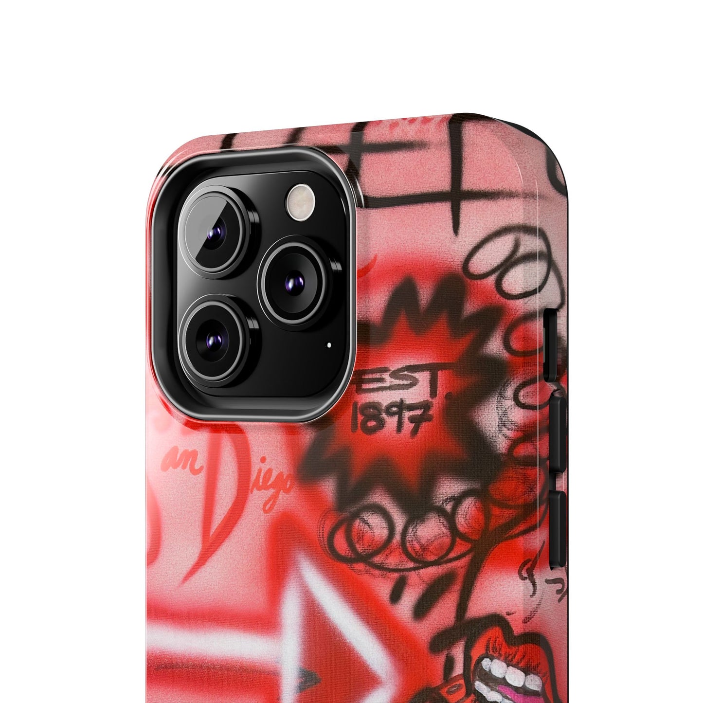 "san diego" airbrush iPhone case
